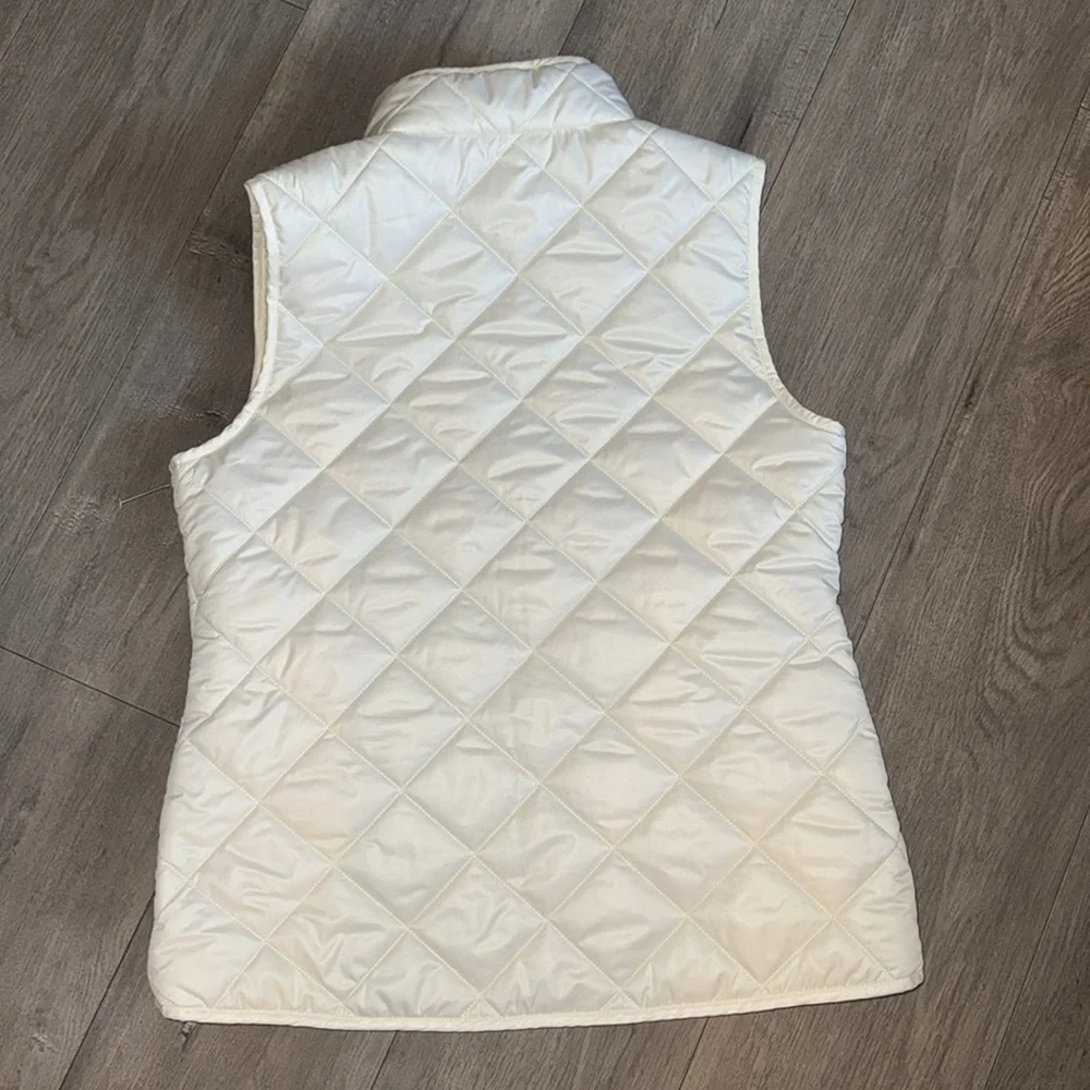 Kate Spade Quilted Off-White Vest - Picture 5 of 6